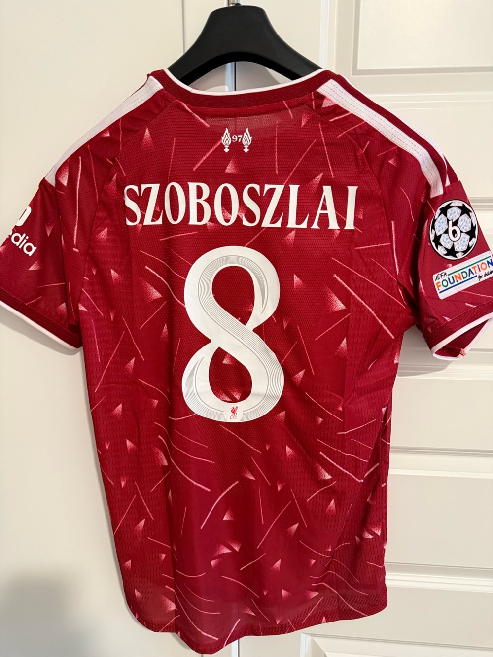 adidas Liverpool Szoboszlai #8 Men’s  Player Version Soccer Jersey Size XXL